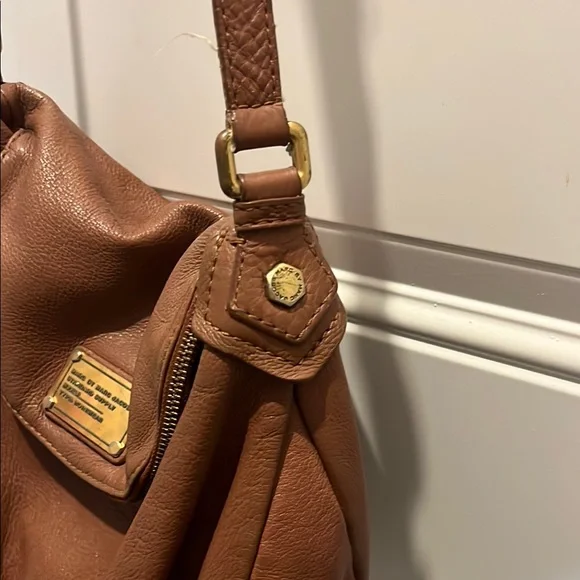 Marc Jacobs Cognac Leather Shoulder Bag - Picture 5 of 15